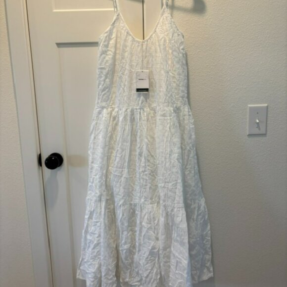 Dharma Bums Yoga Solstice Dress White Size US Women 16/XL New With Tags - Picture 7 of 11